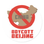 Free Tibet T-shirt stickers