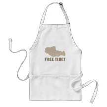 FREE TIBET / TIBETAN FREEDOM APRONS