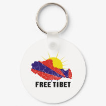 FREE TIBET / TIBETAN FREEDOM keychains