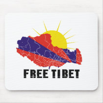 FREE TIBET / TIBETAN FREEDOM mousepads by freetibet FREE TIBET / TIBETAN FREEDOM mousepads