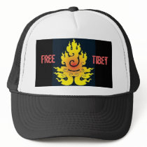 Free Tibet Trucker hats