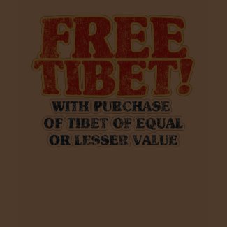 Free Tibet shirt
