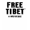 Free Tibet (with purchase) T-shirt