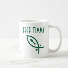 Free Timmy - NY Football Mugs