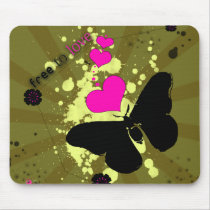 Free To Love Mouse Pads