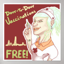 Free Vaccines Poster