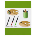 free-vector-painting-accessories-11021 flyers