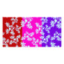 Free Vector Seamless Flower Pattern2 Custom Photo Card