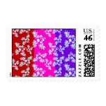 Free Vector Seamless Flower Pattern2 Postage