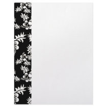 Free Vector Seamless Flower Pattern3 Customized Letterhead