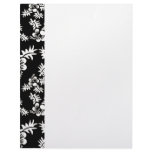 Free Vector Seamless Flower Pattern3 Customized Letterhead
