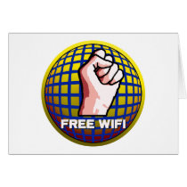 Free WiFi Greeting Card