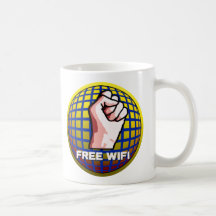 Free WiFi Coffee Mug