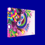 Free Wonderful Colorful Background Vector Graphics canvas prints