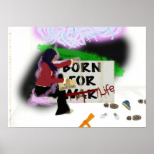Free Work Poster