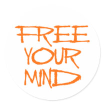 Free Your Mind Stickers