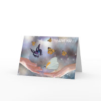 Freebie card - I love you card
