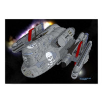 Freebootin' Badasses Large poster posters