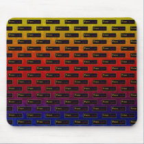 FreeClyde Logo Pattern Mousepad