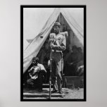 Freed Slave & Soldier in Camp Cameron, DC 1861 posters