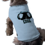 Freediving Doggie Ribbed Tank Top Pet Clothes