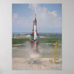 Freedom 7 (Mercury Redstone 3) Launch Print