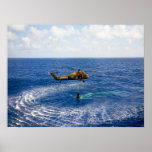 Freedom 7 Splashdown & Recovery Poster