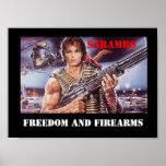 FREEDOM AND FIREARMS POSTERS