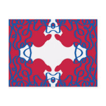 Freedom Bandanna postcard