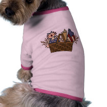 Freedom Basket pet clothing by kids_tshirts Freedom Basket pet clothing