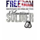 Freedom brought to You by the American Soldier T-Shirt