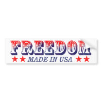 Freedom bumper stickers by rgb_hmo Freedom bumper stickers