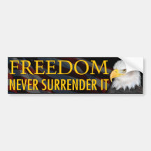 Freedom Bumper Stickers