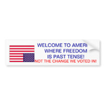 FREEDOM BUMPER STICKERS