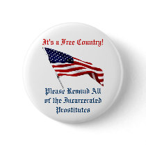 Freedom Button by OnlyTheTruth Freedom Button