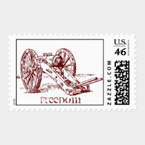Freedom cannon stamps stamps