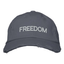 FREEDOM CAP embroidered hats by Freedom_T FREEDOM CAP embroidered hats