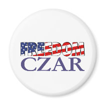 Freedom Czar Refrigerator Magnets