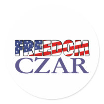 Freedom Czar stickers by czarshop Freedom Czar stickers