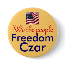 Freedom Czar, We the people, buttons