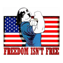 Freedom Dawg Freedom Isn"t Free posters by quatrosales Freedom Dawg Freedom Isn"t Free posters