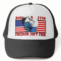 Freedom Dawg July 4 hats by Best_Military_Gear Freedom Dawg July 4 hats