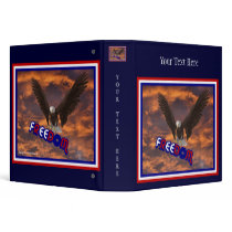 Freedom Eagle Patriotic Photo Avery Binder by SmilinEyesTreasures Freedom Eagle Patriotic Photo Avery Binder