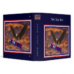 Freedom Eagle Patriotic Photo Avery Binder