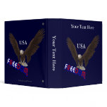 Freedom Eagle USA Personalized Notebook Binder