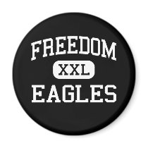 Freedom - Eagles - High - Woodbridge Virginia magnets by customteamsportswear Freedom - Eagles - High - Woodbridge Virginia magnets