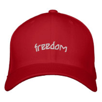 freedom embroidered hats by Eri0942 freedom embroidered hats