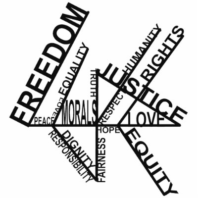 freedom equality justice sculpture photo cutout by socialjusticeink