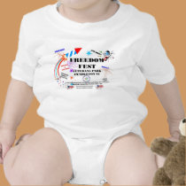 Freedom Fest Infant Creeper t-shirts