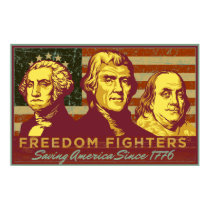 Freedom Fighters Print posters